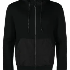 Куртка с капюшоном и вставками