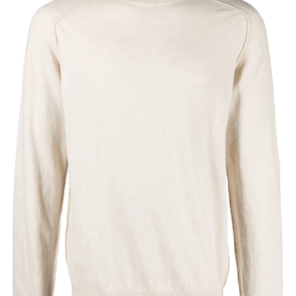 Джемпер тонкой вязки с высоким воротником