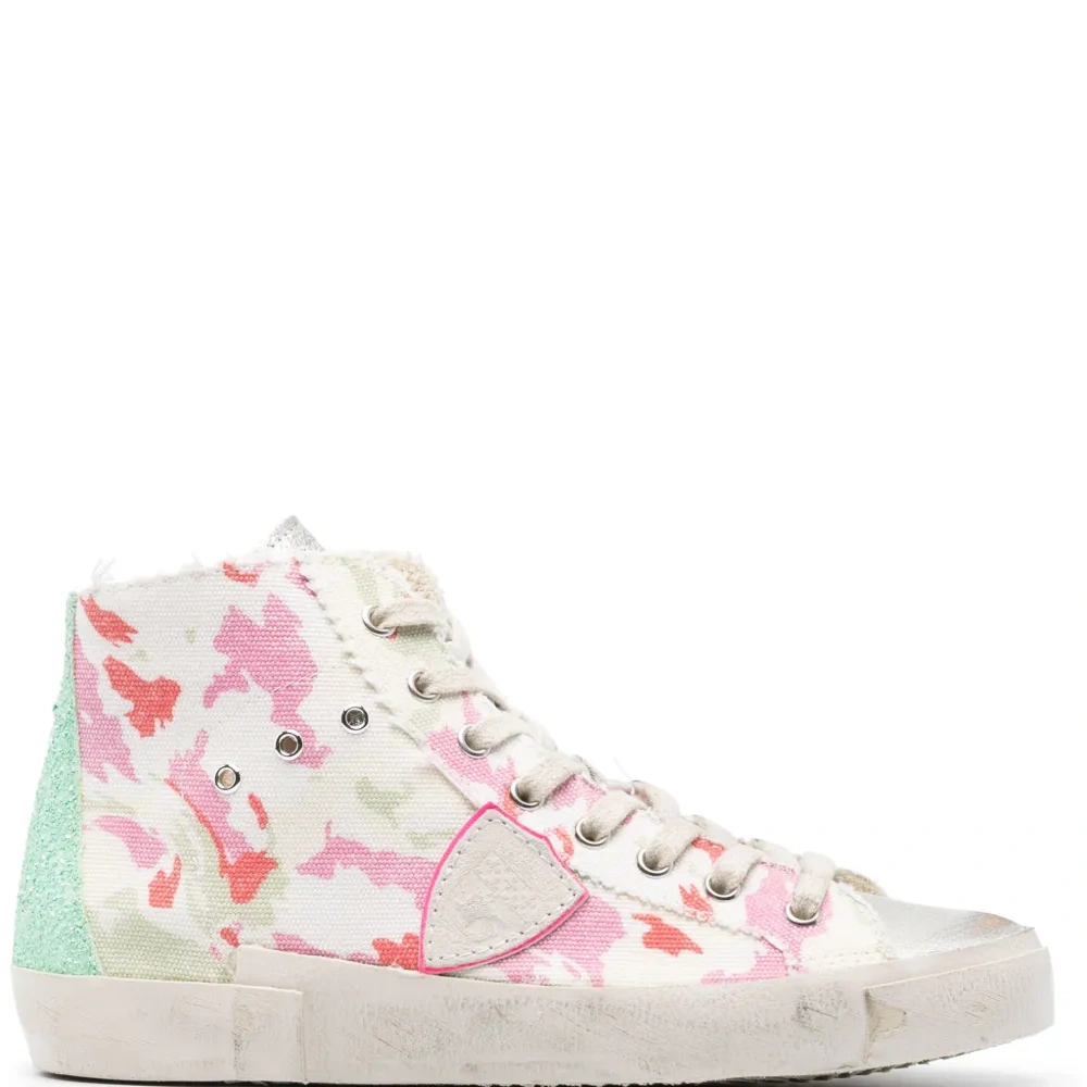 Кеды Paris с абстрактным узором