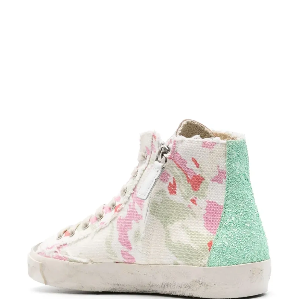 Кеды Paris с абстрактным узором