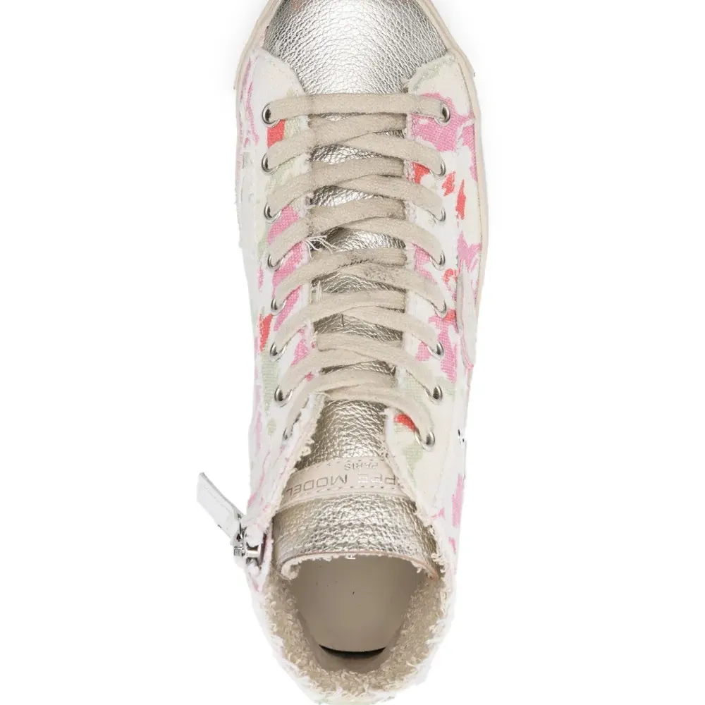 Кеды Paris с абстрактным узором