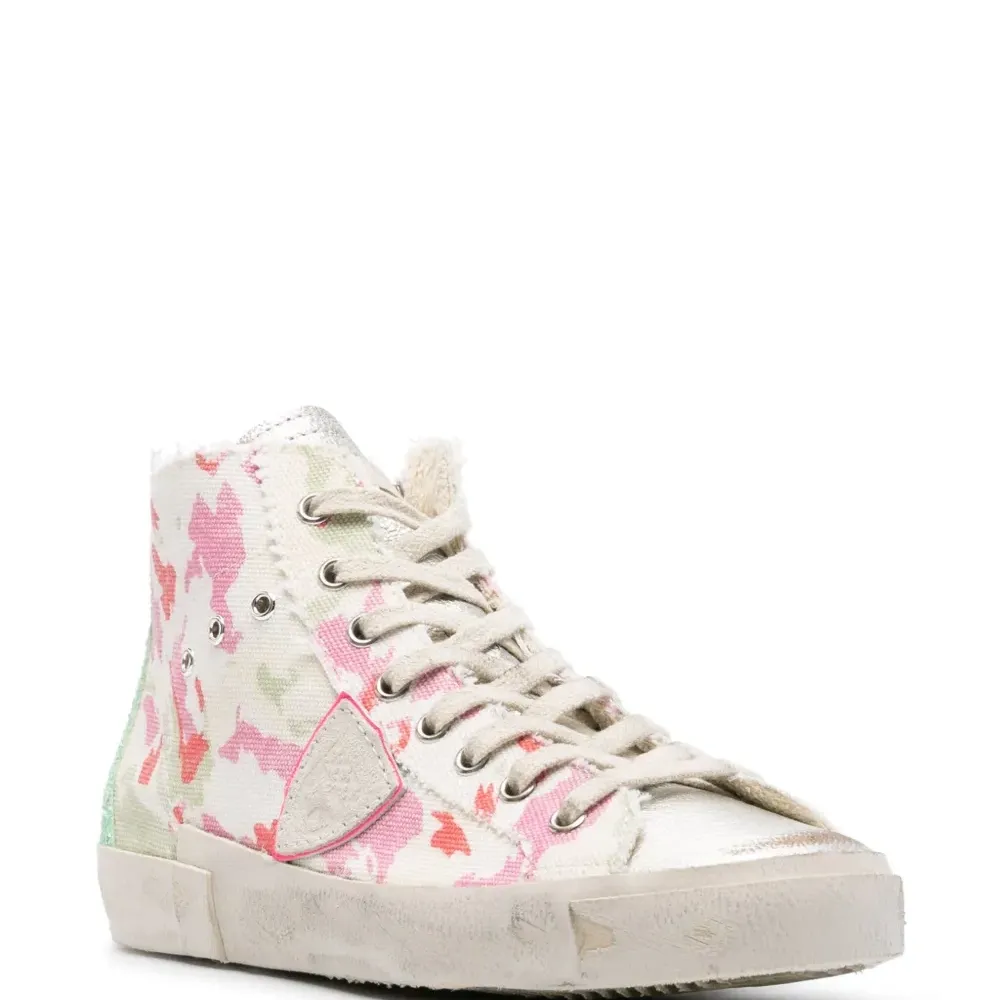 Кеды Paris с абстрактным узором