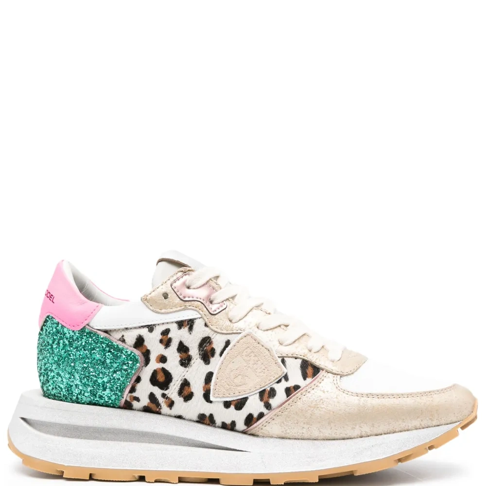 Кроссовки Tropez Haute с леопардовым принтом