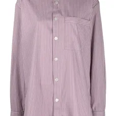 Striped organic cotton shirt