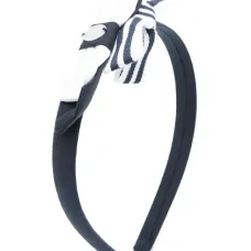 Декорированный ободок с бантом