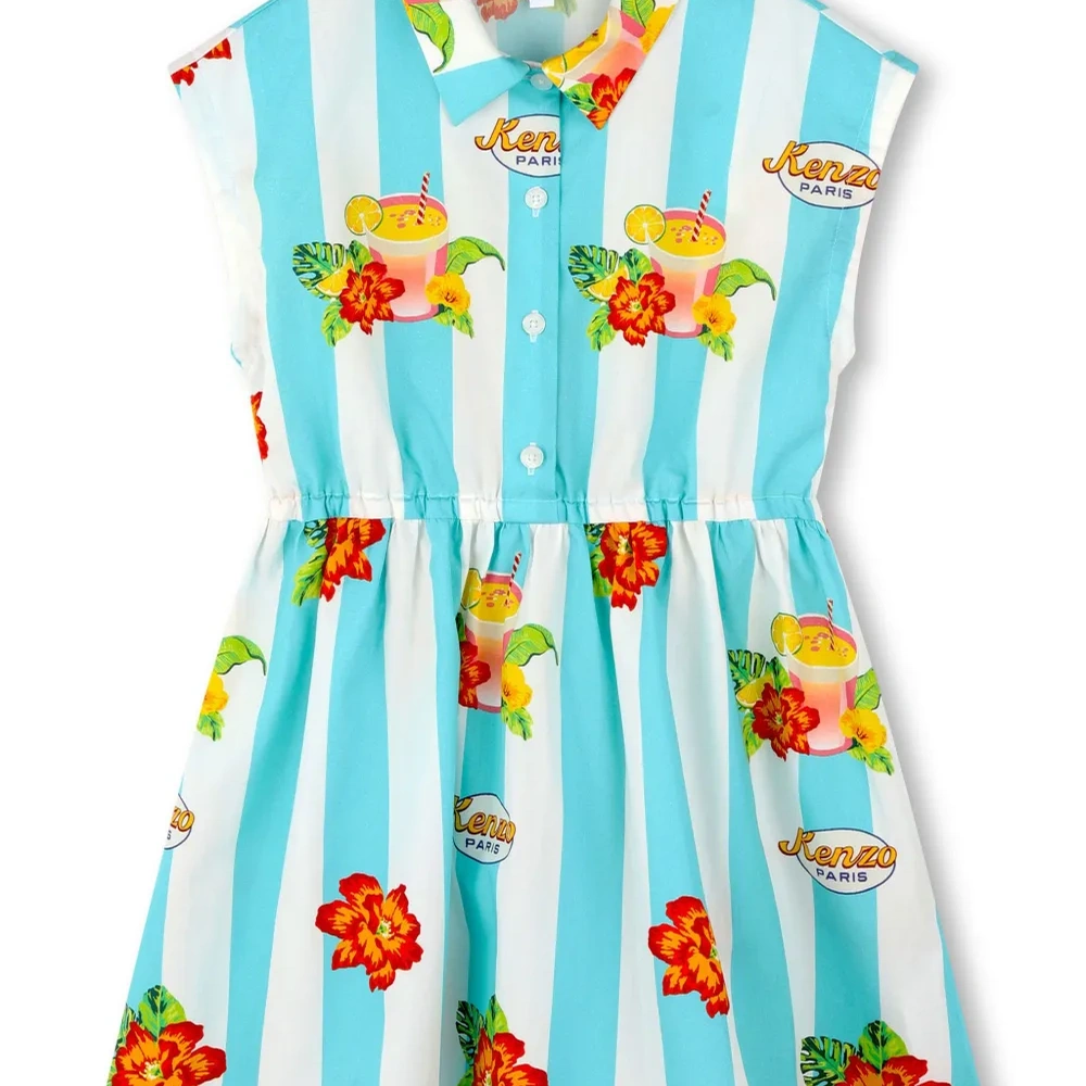 Платье с цветочным принтом