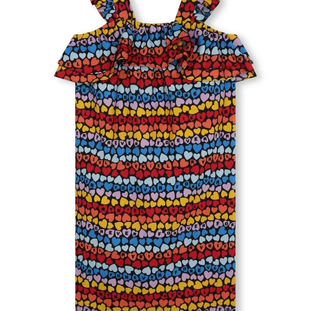 Платье с логотипом