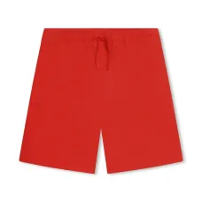 Шорты с кулиской и вышитым логотипом Шорты с кулиской и вышитым логотипом