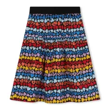 Ярусная юбка с логотипом