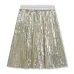 Юбка с логотипом и пайетками Юбка с логотипом и пайетками