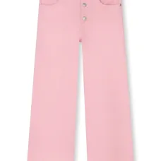 Расклешенные брюки с логотипом