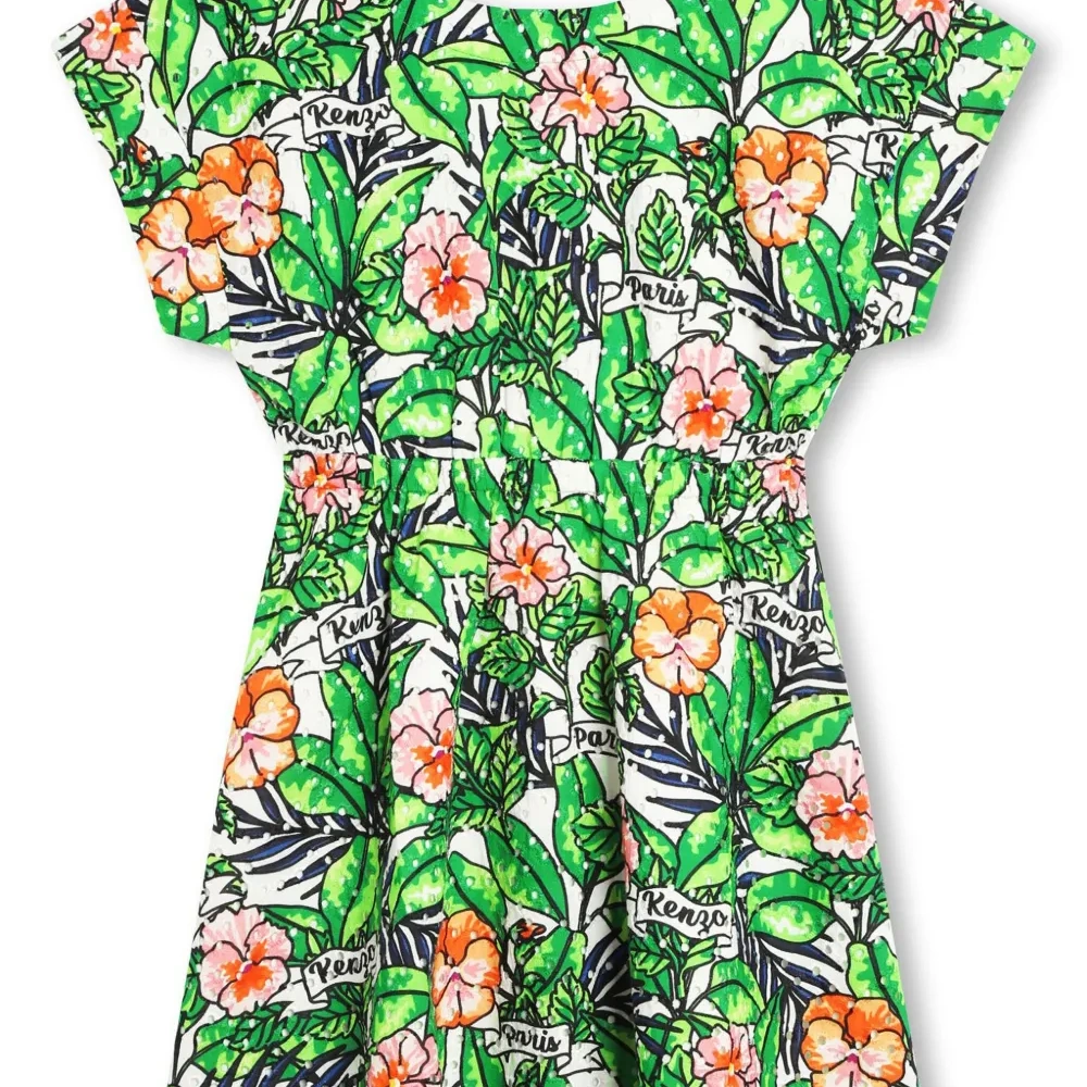 Платье с цветочным принтом