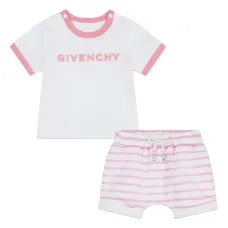 Комплект из топа и шортов с логотипом