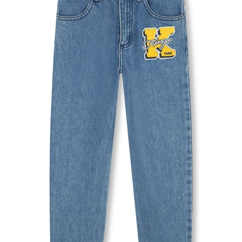 Прямые джинсы с логотипом