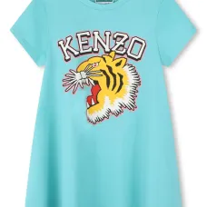 Платье с принтом Tiger Head