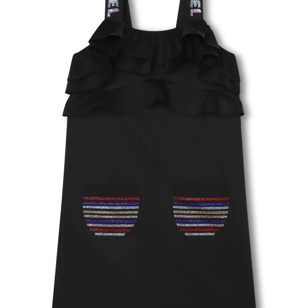 Платье со стразами