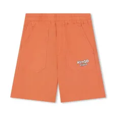 Шорты с эластичным поясом и логотипом