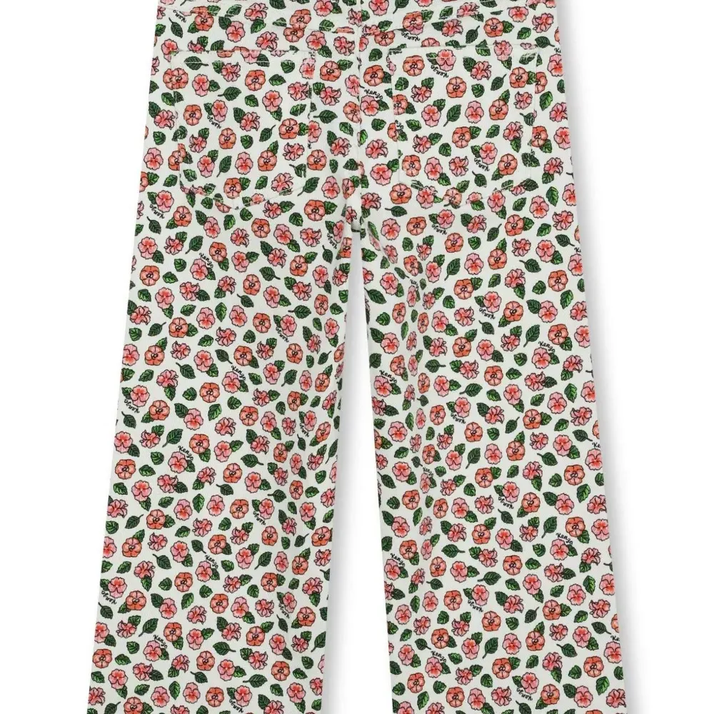 Брюки с цветочным принтом