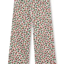 Брюки с цветочным принтом