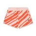 Шорты из органического хлопка в диагональную полоску
