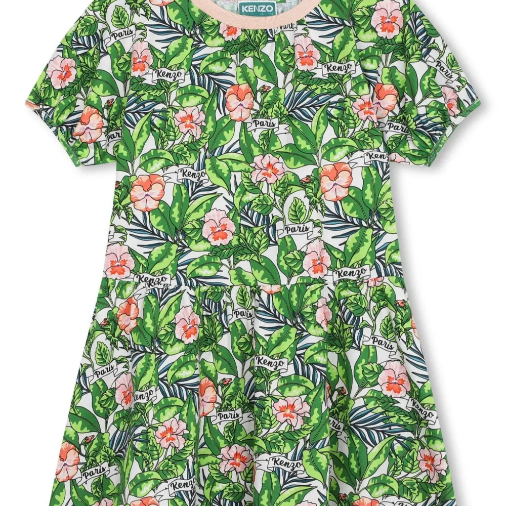 Платье с цветочным принтом