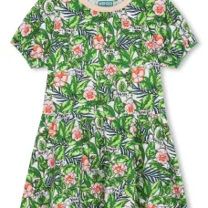 Платье с цветочным принтом