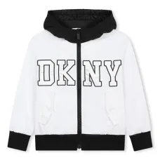 Куртка с капюшоном и логотипом