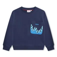 Толстовка с длинными рукавами и принтом