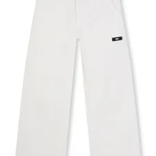 Прямые брюки с логотипом