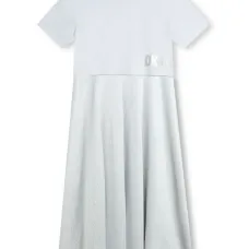 Многослойное платье с логотипом