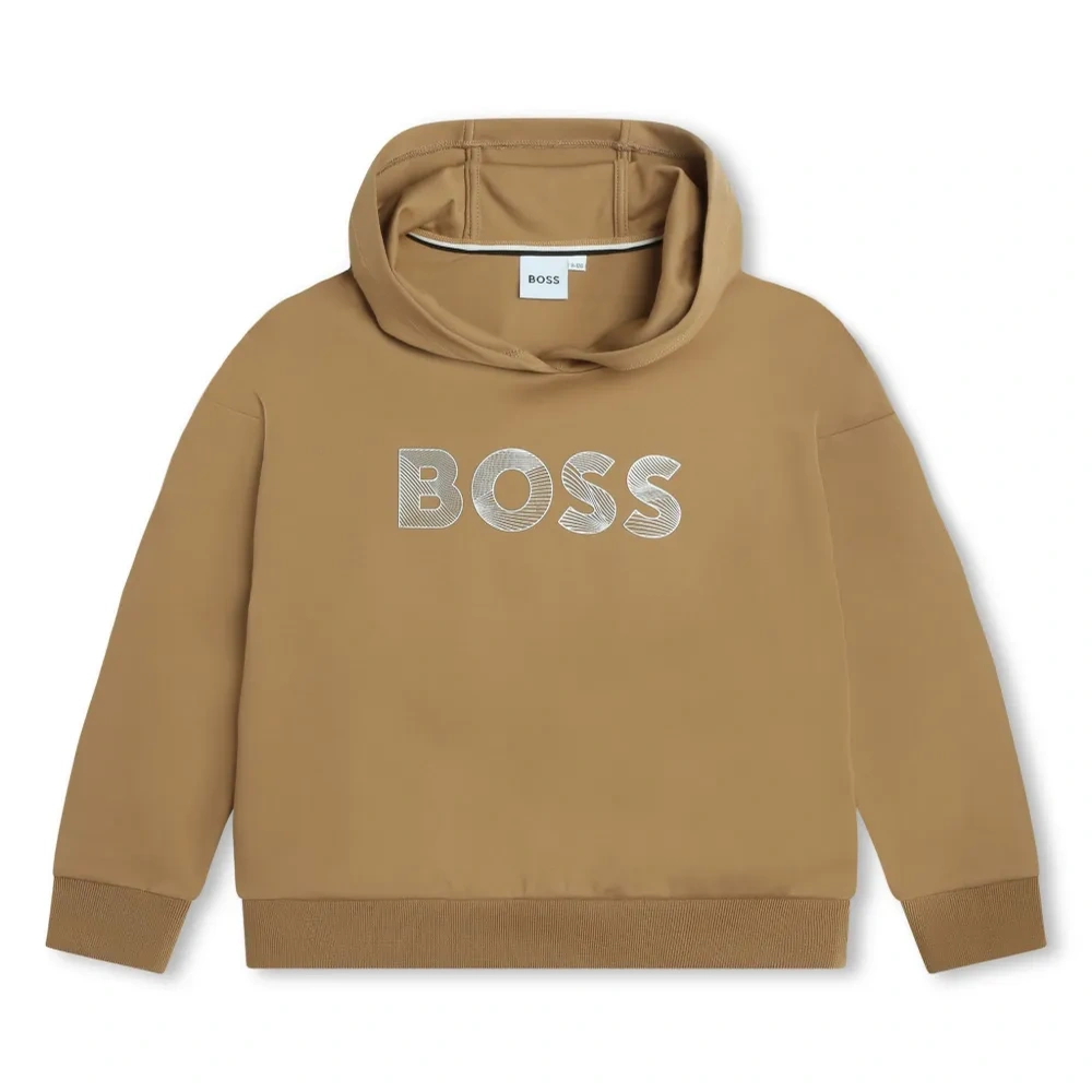 Худи с тисненым логотипом