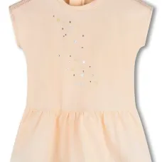 Платье из органического хлопка с вышитым логотипом