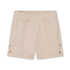 Шорты с вышитым логотипом