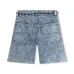 Шорты из вареного денима