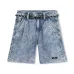 Шорты из вареного денима