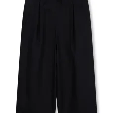 Льняные брюки со складками