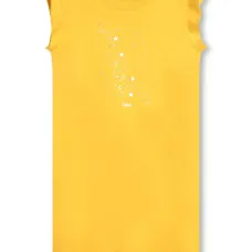 Платье из органического хлопка с графичным принтом