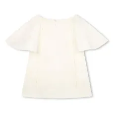 Блузка из органического хлопка с английской вышивкой