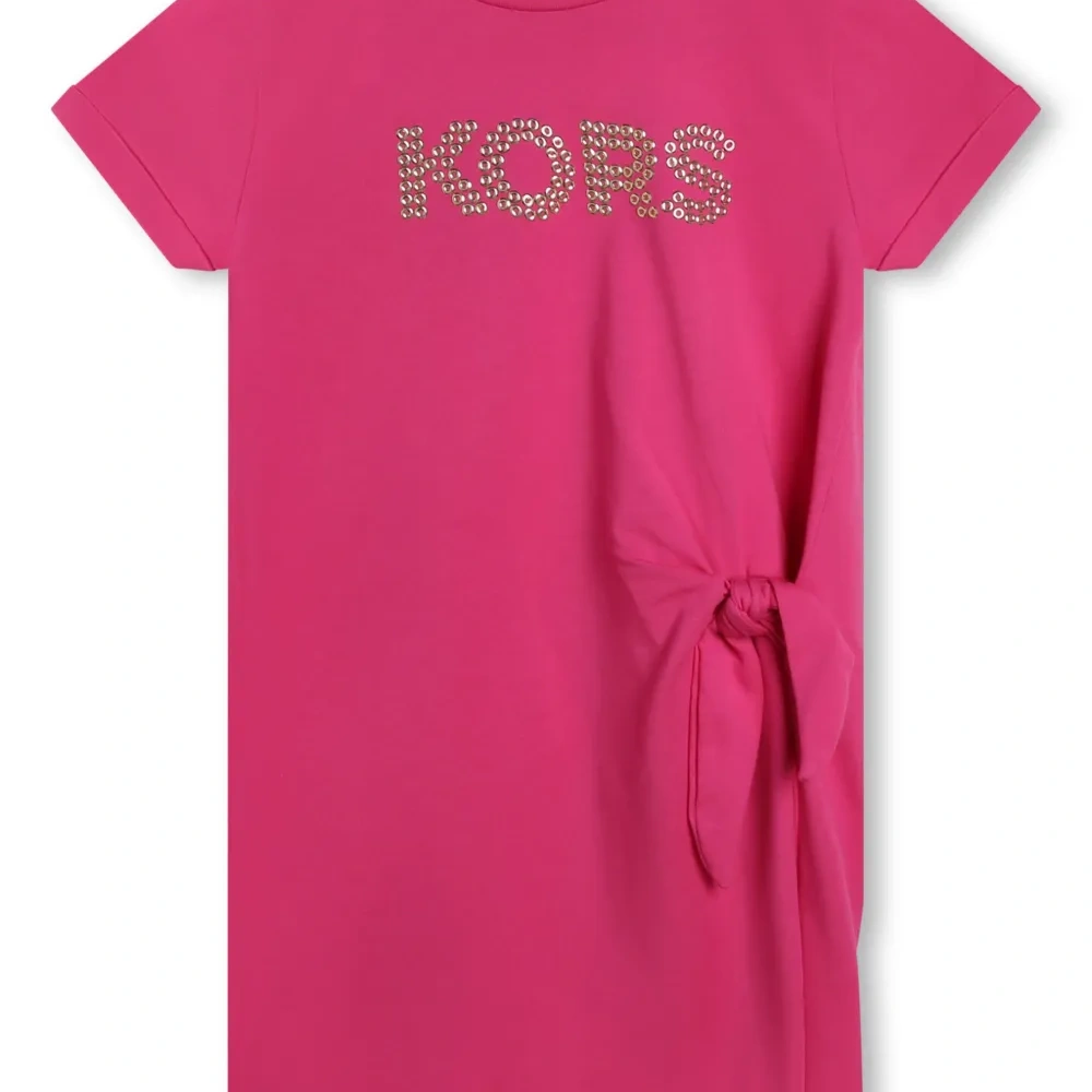 Платье мини с логотипом