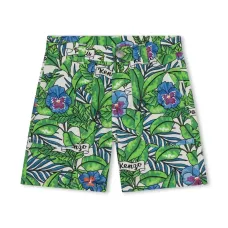 Поплиновые шорты с цветочным принтом