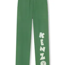 Брюки прямого кроя с логотипом