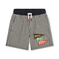 Полосатые шорты с логотипом