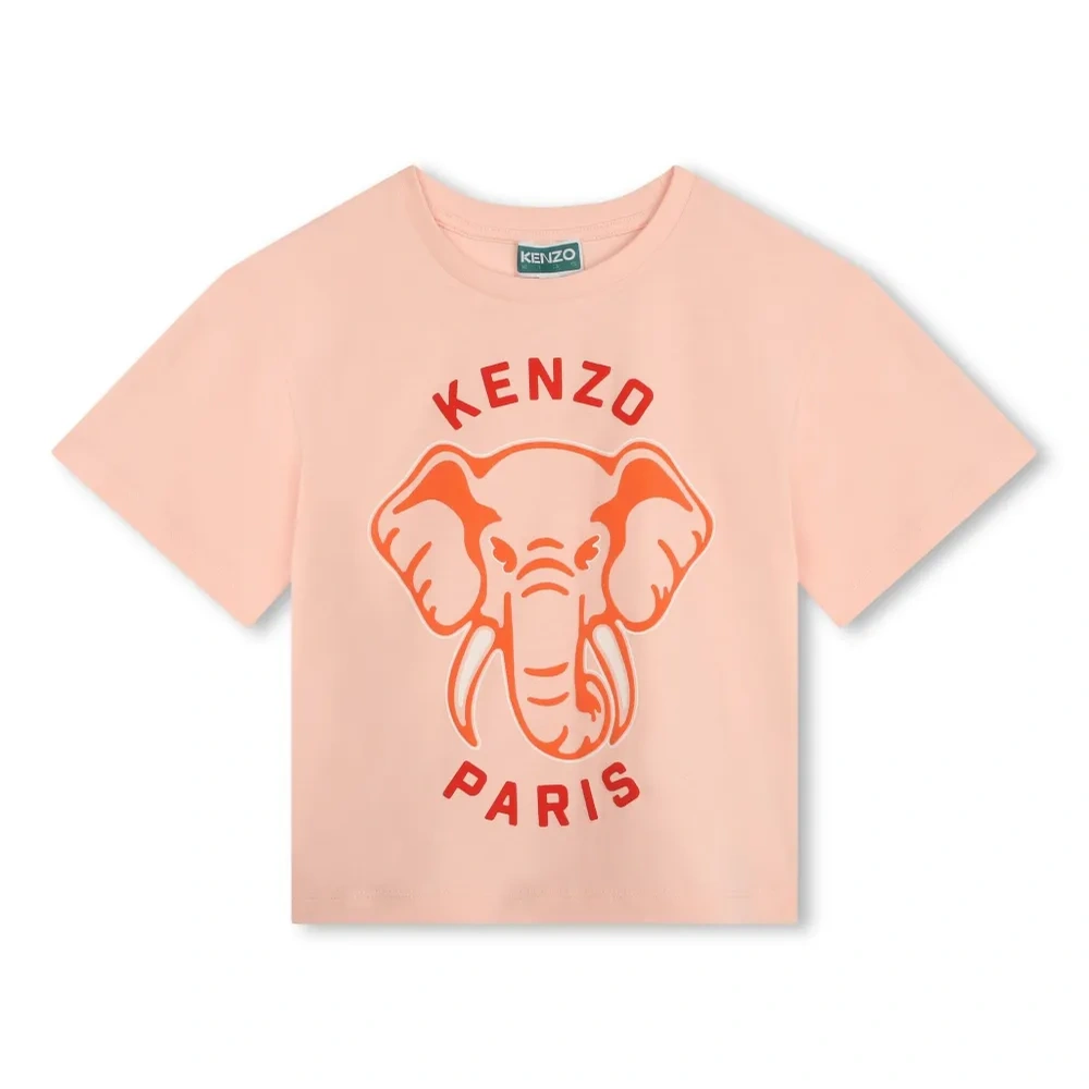 Футболка из органического хлопка с вышивкой Elephant