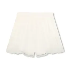 Шорты из органического хлопка с вышивкой