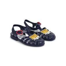 Лакированные босоножки с аппликацией Tiger