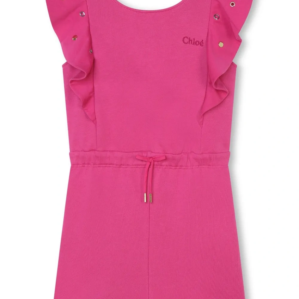 Ромпер из органического хлопка с люверсами