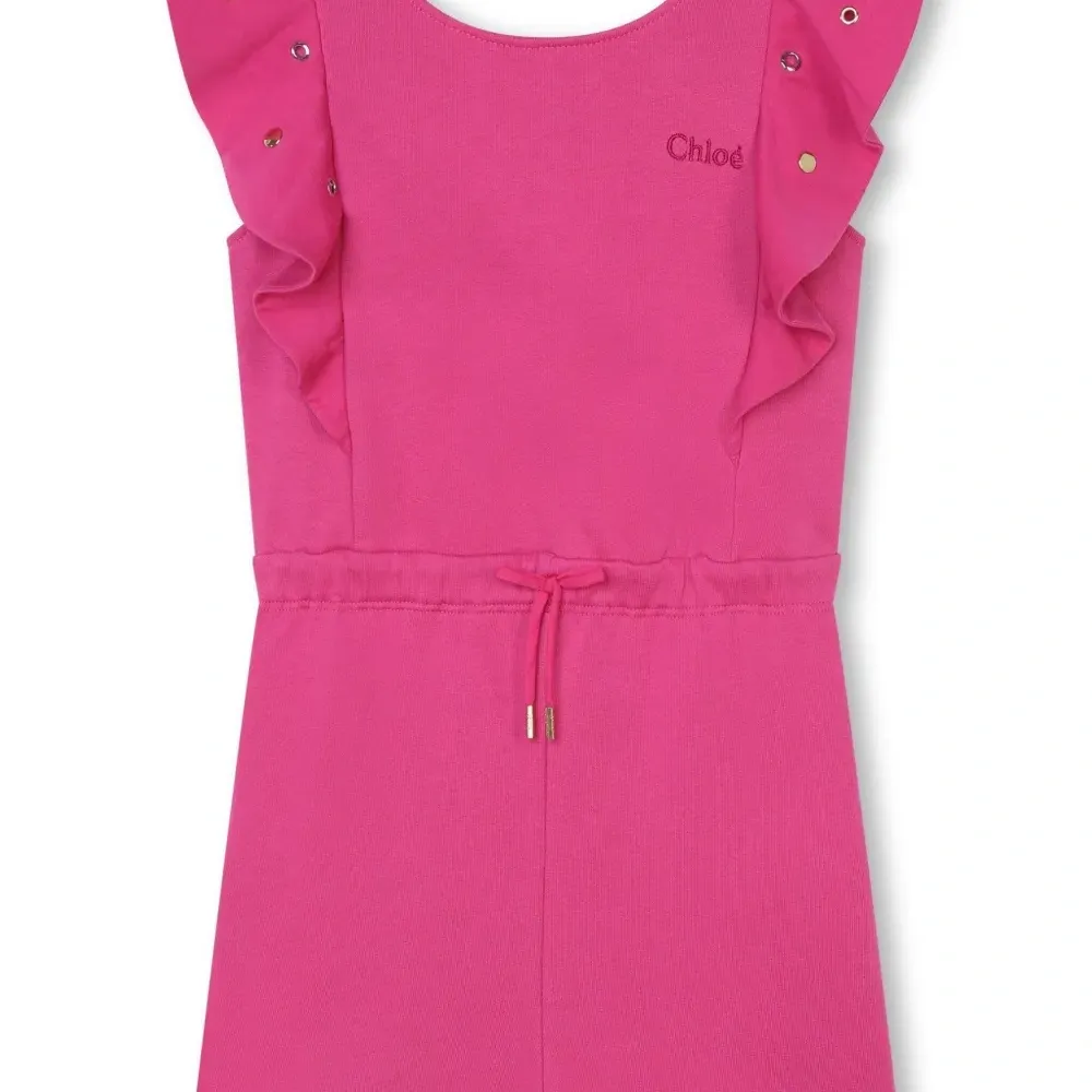 Ромпер из органического хлопка с люверсами