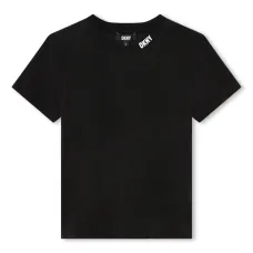 Футболка в рубчик с логотипом