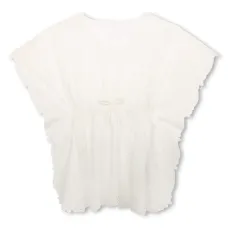 Платье из органического хлопка с оборками