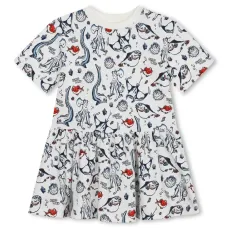 Платье с принтом